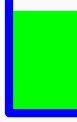 Border overlapping fill