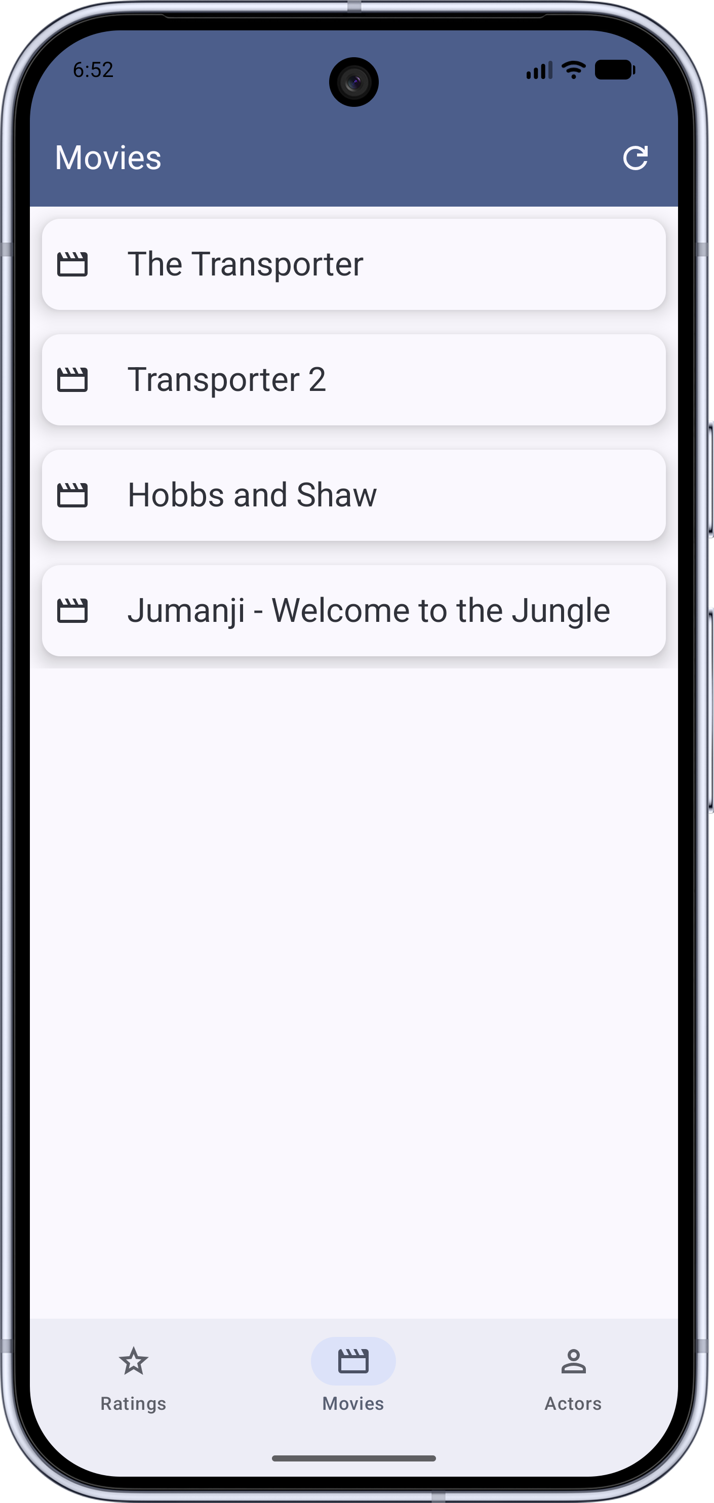 Screen tabs